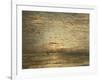 A Seascape at Sunset-Hendrik Willem Mesdag-Framed Giclee Print