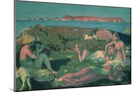 A Seascape in Green Tones, 1909-Maurice Denis-Mounted Giclee Print