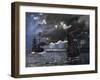 A Seascape, Shipping by Moonlight-Claude Monet-Framed Giclee Print