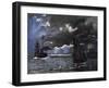 A Seascape, Shipping by Moonlight-Claude Monet-Framed Giclee Print