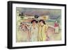 A Seashore in Tunis-Jules Ranard-Framed Giclee Print