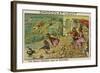 A Seaside Holiday on the Atlantic Seabed in the Year 2000-null-Framed Giclee Print