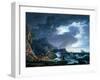 A Seastorm, 1752-Claude Joseph Vernet-Framed Giclee Print