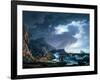 A Seastorm, 1752-Claude Joseph Vernet-Framed Giclee Print