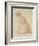 A Seated Figure of a Woman, 19th Century-Edward Burne-Jones-Framed Giclee Print