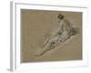 A Seated Nude Female-Francois Boucher-Framed Giclee Print