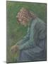 A Seated Peasant Woman, 1885-Camille Pissarro-Mounted Giclee Print