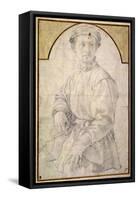 A Seated Youth Wearing a Cap-Jacopo da Carucci Pontormo-Framed Stretched Canvas