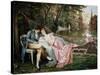 A Secret Liaison-Joseph Frederic Soulacroix-Stretched Canvas