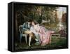 A Secret Liaison-Joseph Frederic Soulacroix-Framed Stretched Canvas