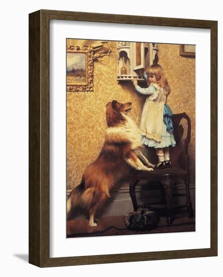 A Secret Place-Charles Burton Barber-Framed Giclee Print