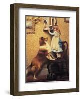 A Secret Place-Charles Burton Barber-Framed Giclee Print