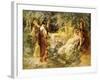 A Secret Wood, 1900-Frederick Arthur Bridgman-Framed Giclee Print