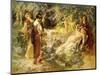 A Secret Wood, 1900-Frederick Arthur Bridgman-Mounted Giclee Print