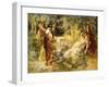 A Secret Wood, 1900-Frederick Arthur Bridgman-Framed Giclee Print