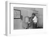 A segregated water fountain at Oklahoma City, 1939-Russell Lee-Framed Photographic Print