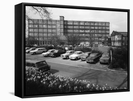 A Selection of 1960S Cars in a Car Park, York, North Yorkshire, May 1969-Michael Walters-Framed Stretched Canvas