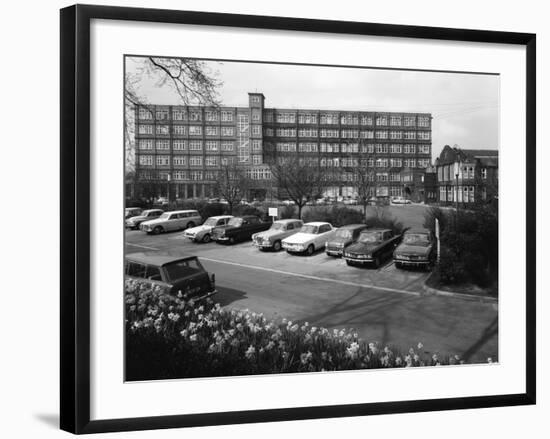 A Selection of 1960S Cars in a Car Park, York, North Yorkshire, May 1969-Michael Walters-Framed Photographic Print