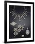 A Selection of Antique Diamond Jewellery Dating from Circa 1890-null-Framed Giclee Print