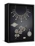 A Selection of Antique Diamond Jewellery Dating from Circa 1890-null-Framed Stretched Canvas