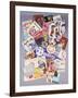 A Selection of Beatles Memorabilia, 1960s-null-Framed Giclee Print