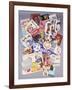 A Selection of Beatles Memorabilia, 1960s-null-Framed Giclee Print