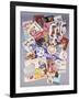 A Selection of Beatles Memorabilia, 1960s-null-Framed Giclee Print