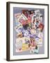 A Selection of Beatles Memorabilia, 1960s-null-Framed Giclee Print