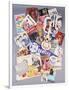 A Selection of Beatles Memorabilia, 1960s-null-Framed Giclee Print