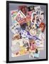 A Selection of Beatles Memorabilia, 1960s-null-Framed Giclee Print