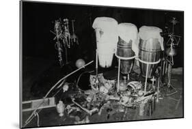 A Selection of Brazilian Percussionist Guilherme Francos Instruments, Middlesbrough, 1978-Denis Williams-Mounted Photographic Print