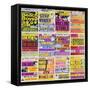 A Selection of British Concert Posters, 1960s-null-Framed Stretched Canvas