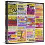 A Selection of British Concert Posters, 1960s-null-Stretched Canvas