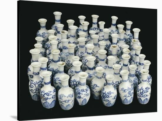 A Selection of Chinese Vases Recovered from the Nanking Cargo-null-Stretched Canvas