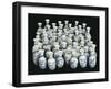 A Selection of Chinese Vases Recovered from the Nanking Cargo-null-Framed Giclee Print