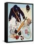 A Selection of Cricket and Tennis Sporting Memorabilia-null-Framed Stretched Canvas