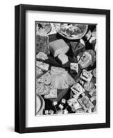 A Selection of Danish Cheeses, 1963-Michael Walters-Framed Photographic Print