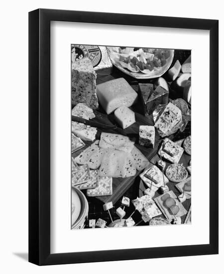 A Selection of Danish Cheeses, 1963-Michael Walters-Framed Photographic Print