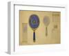 A Selection of Designs from the House of Carl Faberge Including an Oval Hand Mirror-Carl Fabergé-Framed Giclee Print