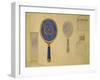 A Selection of Designs from the House of Carl Faberge Including an Oval Hand Mirror-Carl Fabergé-Framed Giclee Print