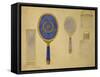 A Selection of Designs from the House of Carl Faberge Including an Oval Hand Mirror-Carl Fabergé-Framed Stretched Canvas