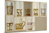 A Selection of Designs from the House of Faberge, Including Tumbler Holders and Tea-Glass Holders-null-Mounted Giclee Print