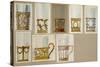 A Selection of Designs from the House of Faberge, Including Tumbler Holders and Tea-Glass Holders-null-Stretched Canvas