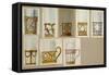 A Selection of Designs from the House of Faberge, Including Tumbler Holders and Tea-Glass Holders-null-Framed Stretched Canvas