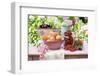 A Selection of Fruit on a Table in a Garden-Eising Studio - Food Photo and Video-Framed Photographic Print