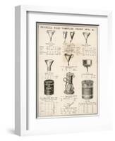 A Selection of Funnels, Food Warmers and Flour Bins-null-Framed Art Print