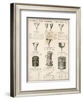 A Selection of Funnels, Food Warmers and Flour Bins-null-Framed Art Print