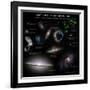 A Selection of Galaxies Smaller Than the Milky Way Shown to the Same Scale-null-Framed Photographic Print