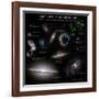 A Selection of Galaxies Smaller Than the Milky Way Shown to the Same Scale-null-Framed Photographic Print