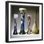 A Selection of Galle Bouble Overlay and Fire-Polished Vases-Émile Gallé-Framed Giclee Print